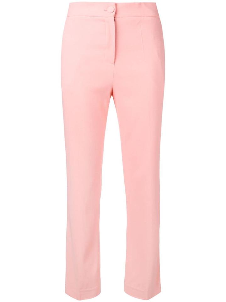 Blumarine Straight Trousers - Pink