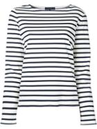The Row Striped Top, Women's, Size: Xs, White, Cotton