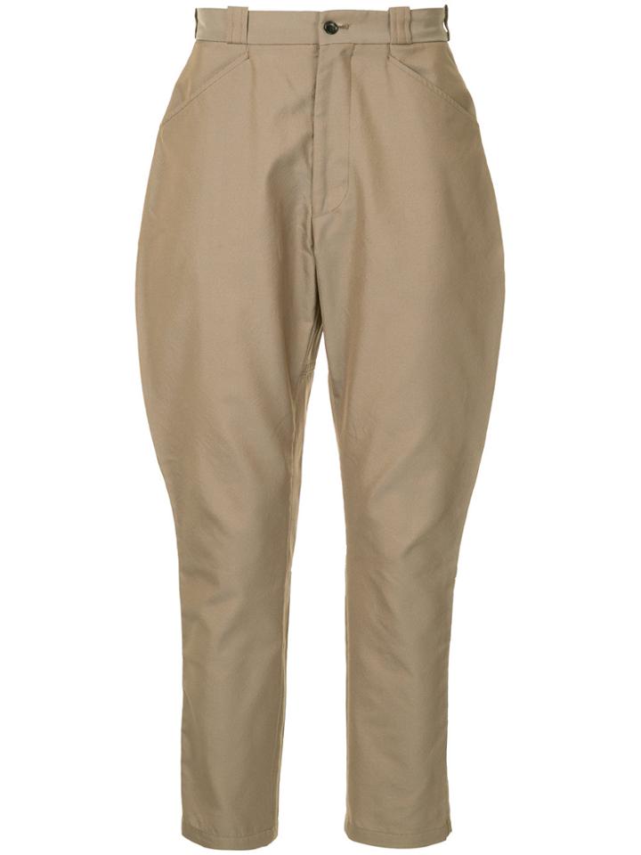 Comme Des Garçons Vintage Wide Hips Trousers - Brown