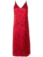 Forte Forte Floral Jacquard Dress - Red