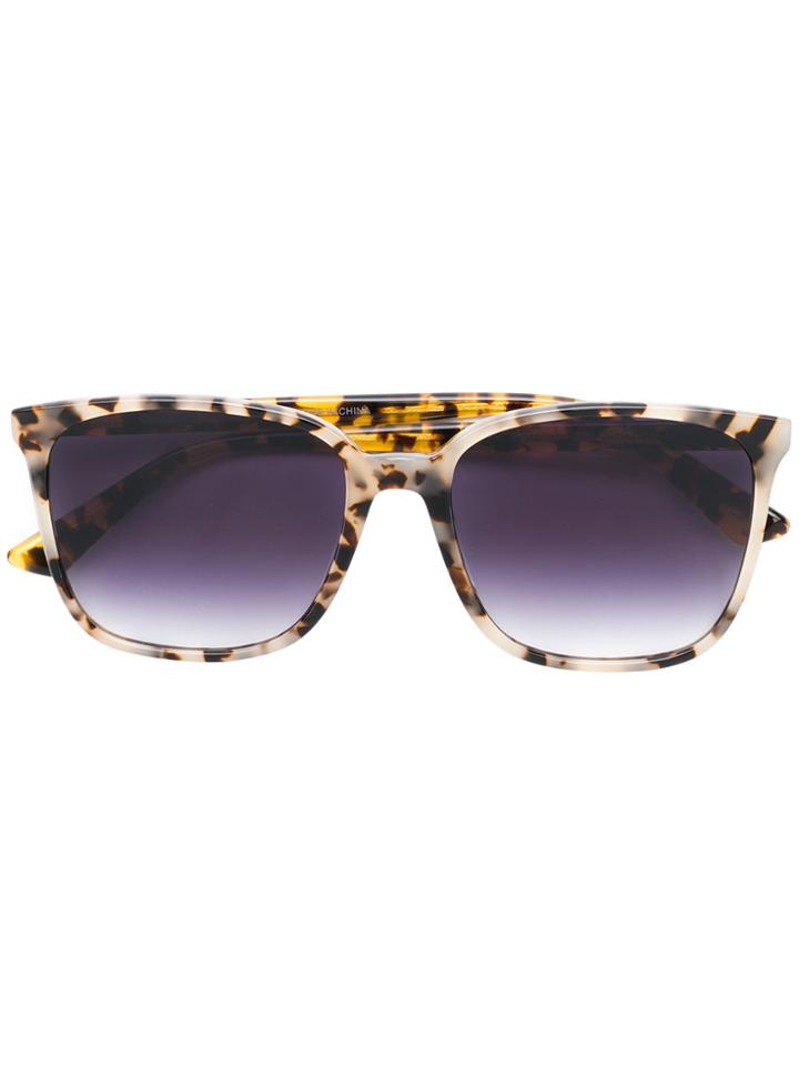 Mcq By Alexander Mcqueen Eyewear Square Frame Sunglasses - Nude &