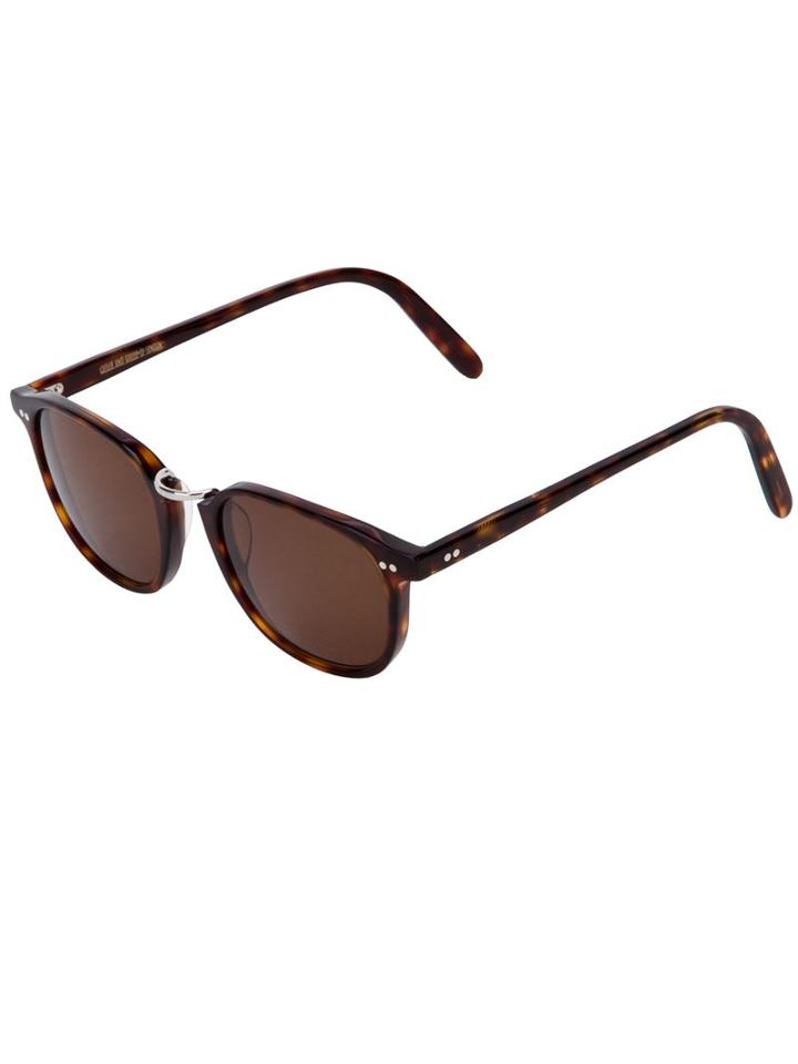 Cutler & Gross Clubmaster Sunglasses, Adult Unisex, Brown, Acetate