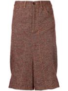 Junya Watanabe Comme Des Garçons Pre-owned Drop Crotch Flared Shorts -
