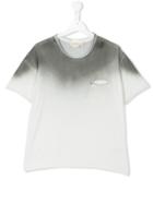 Andorine Fade Out Pocket T-shirt - White