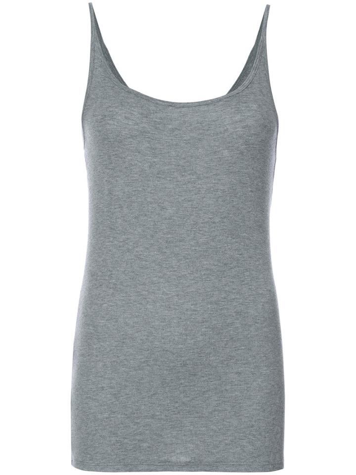 Atm Anthony Thomas Melillo - Slim Fit Camisole - Women - Spandex/elastane/micromodal - S, Grey, Spandex/elastane/micromodal