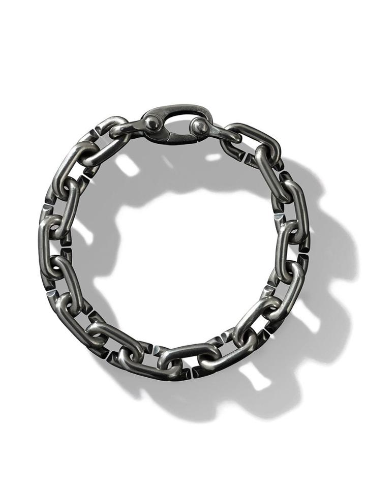 David Yurman Chain Links Bold Bracelet - Ss
