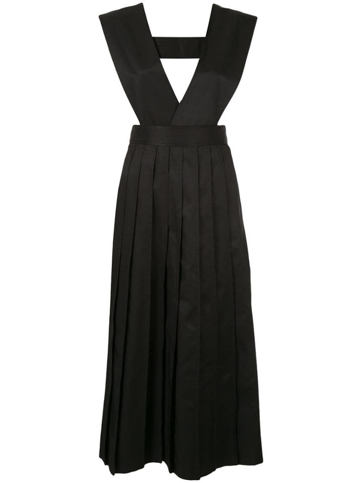 G.v.g.v. Twill Pleated Skirt - Black