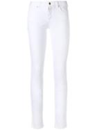 Versace Collection Slim Fit Jeans - White