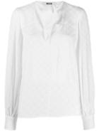 Msgm Pussy-bow Blouse - White