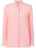 Emilio Pucci Rose Pink Long Sleeved Silk Shirt
