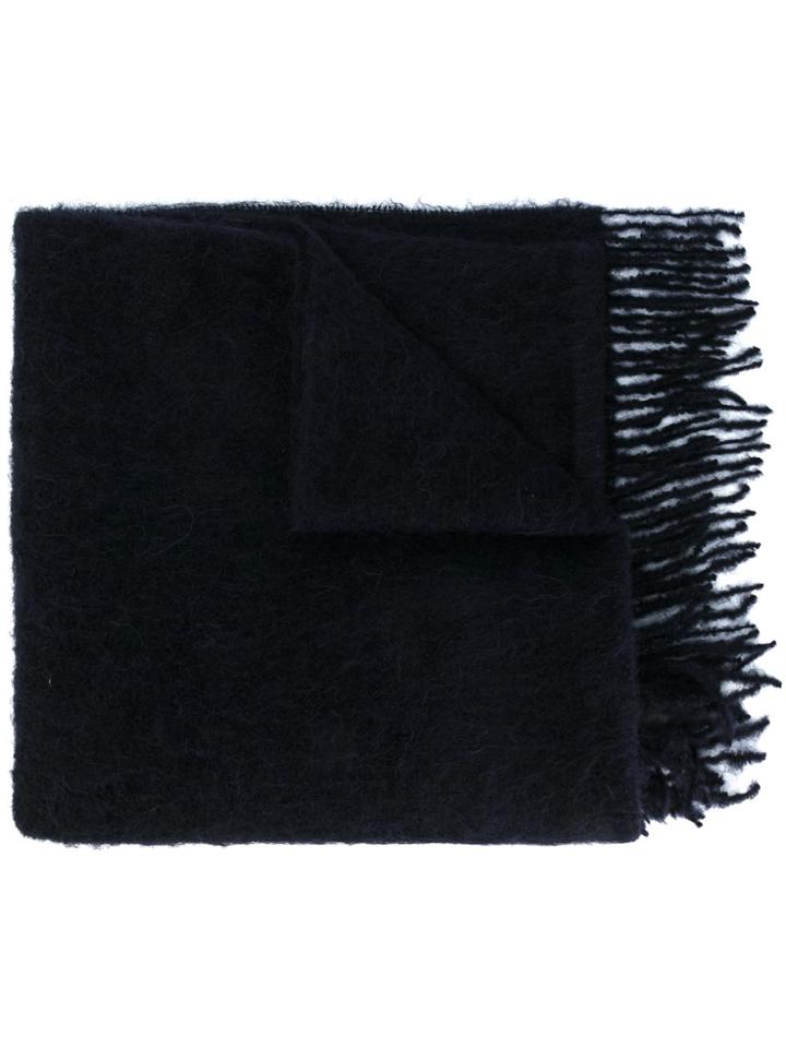 Études Classic Woven Scarf - Blue