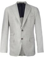 Eleventy Multiple Pocket Blazer - Nude & Neutrals