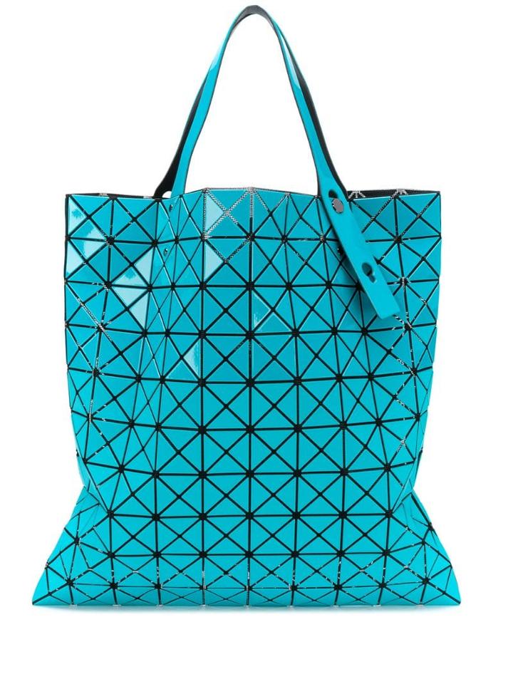 Bao Bao Issey Miyake Prism Bi-texture Tote Bag - Blue