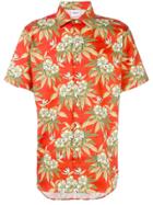 Sss Word Corp Vice Short Sleeved Shirt - Yellow & Orange