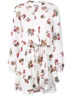 A.l.c. Floral Print Shirt Dress - White