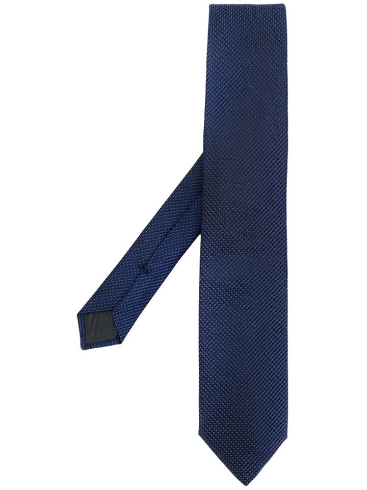 Boss Hugo Boss Jacquard Woven Tie - Blue