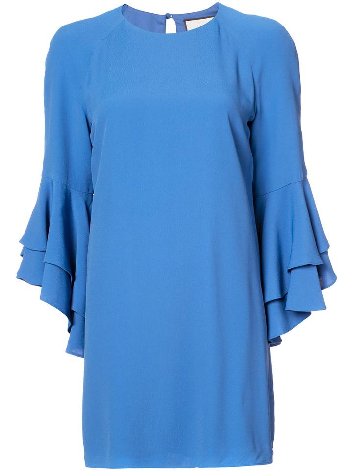 Alexis - Melany Dress - Women - Polyester/viscose - Xs, Blue, Polyester/viscose
