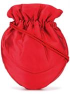 Yves Saint Laurent Vintage Satin Shoulder Bag, Women's, Red