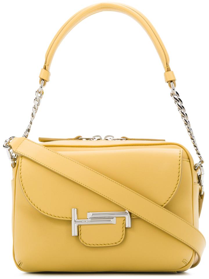 Tod's Double T Camera Bag - Yellow & Orange