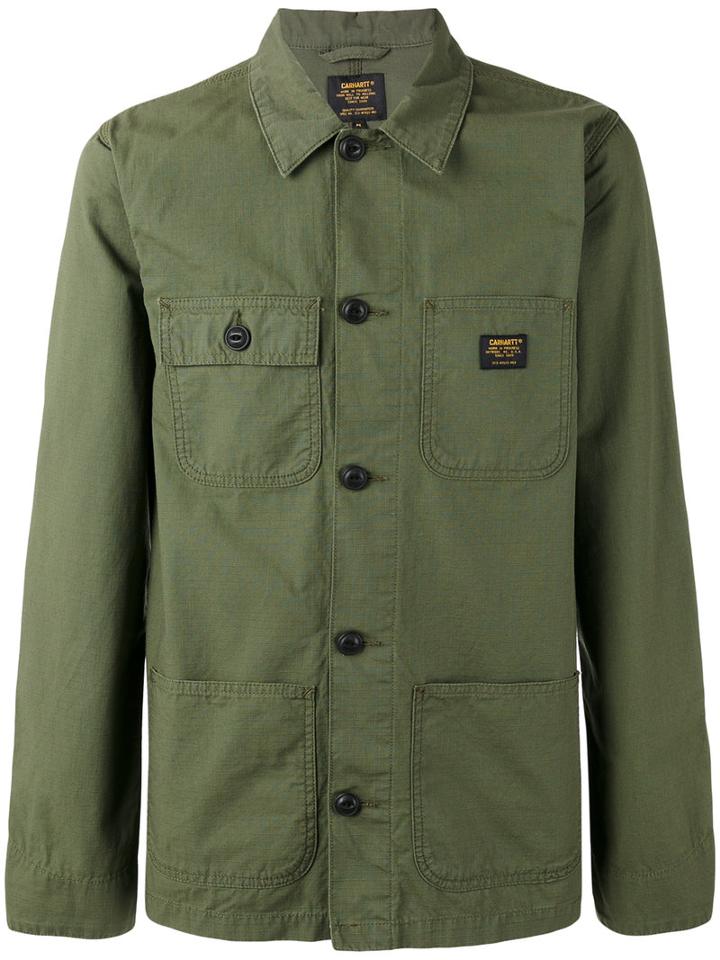 Carhartt Shirt Jacket, Men's, Size: Small, Green, Cotton