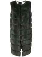 Simonetta Ravizza Dora Sleeveless Jacket - Green