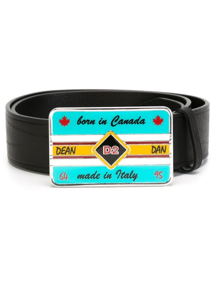 Dsquared2 Logo Buckle Fastening