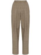 Magda Butrym Totness Heritage-check Trousers - Neutrals