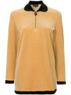 Fendi Pre-owned Logo Longsleeved Top - Brown