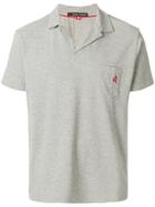 Perfect Moment Embroidered Star Polo T-shirt - Grey