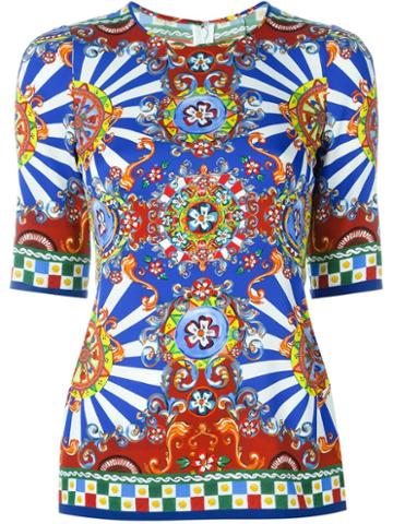 Dolce & Gabbana Carretto Siciliano Top