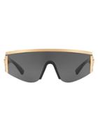 Versace Eyewear Tribute Visor Sunglasses - Black
