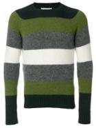 Ami Alexandre Mattiussi - Striped Knit Jumper - Men - Polyamide/wool/alpaca - M, Polyamide/wool/alpaca