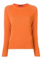 Incentive! Cashmere Knitted Jumper - Orange