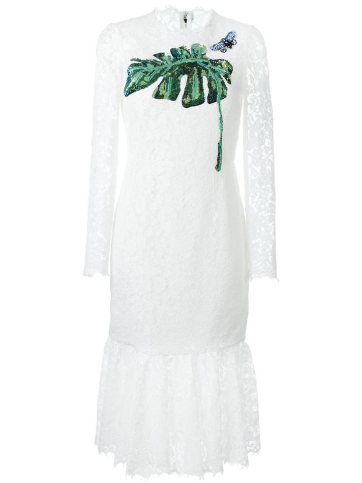 Dolce & Gabbana Embellished Lace Dress