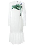Dolce & Gabbana Embellished Lace Dress