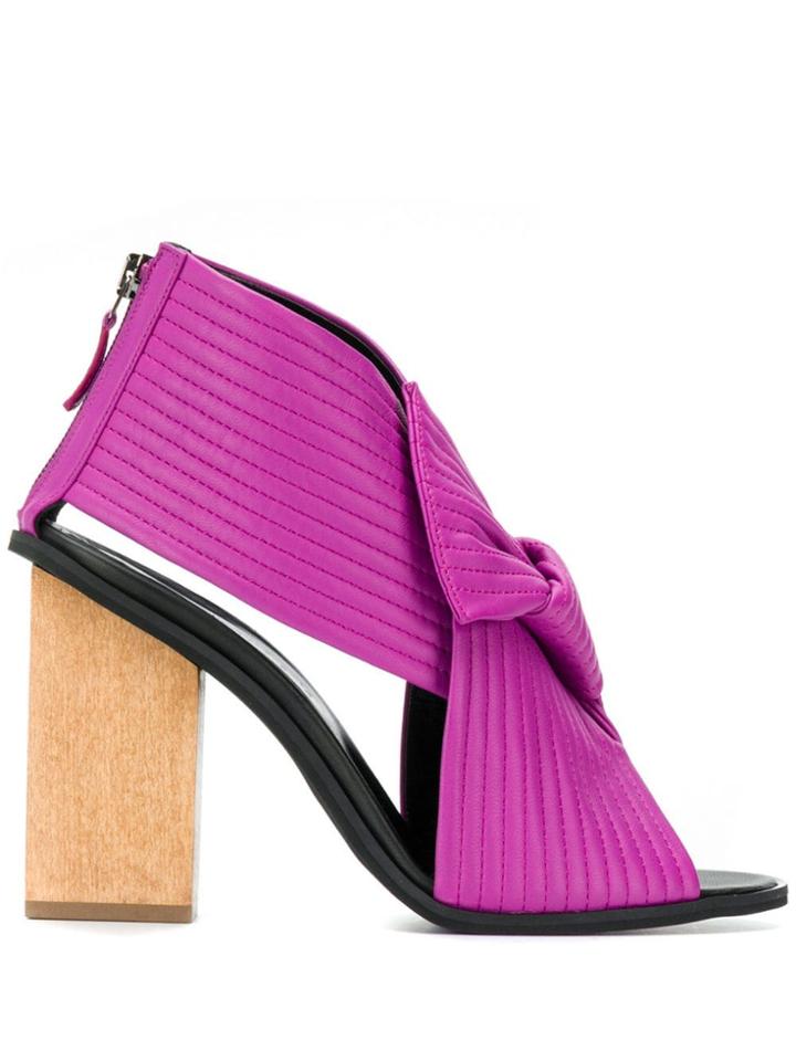Christian Wijnants Heeled Ante Sandals - Purple