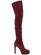 Casadei Over-the-knee Platform Boots - Red