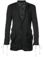 D.gnak Textured Blazer - Black