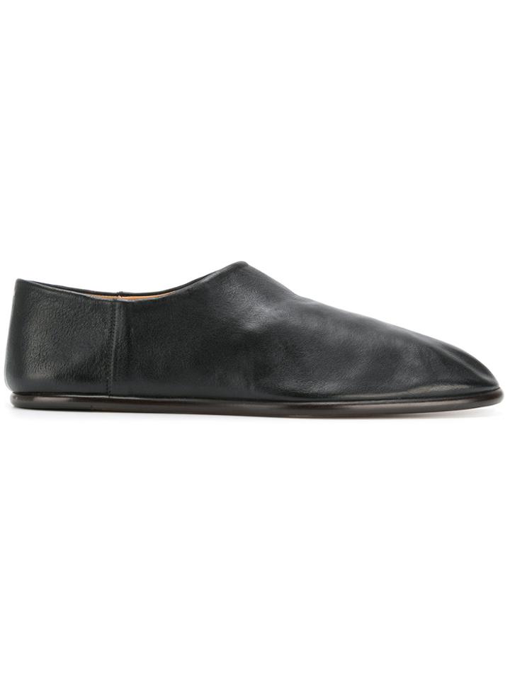 Maison Margiela Slip-on Almond Toe Shoes - Black
