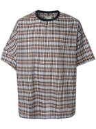 Wooyoungmi Oversized Check T-shirt - Multicolour