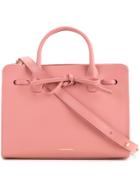 Mansur Gavriel Mini Sun Bag - Pink & Purple