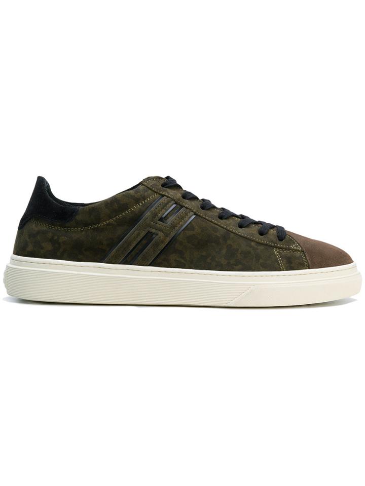 Hogan Logo Low-top Sneakers - Green