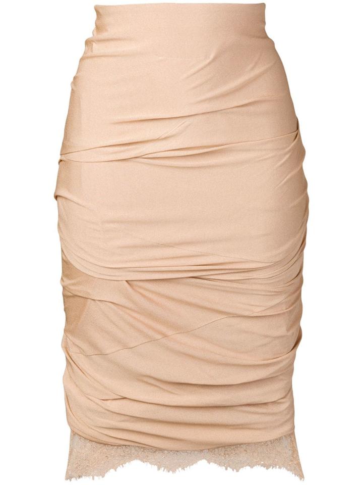Tom Ford Gathered Pencil Dress - Neutrals