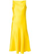 Calvin Klein 205w39nyc V Back Dress - Yellow & Orange