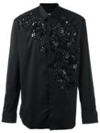 Dsquared2 'punk Diamond' Shirt, Men's, Size: 48, Black, Cotton/plastic/spandex/elastane/glass