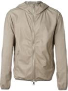 Giorgio Brato Hooded Zip Jacket, Men's, Size: 48, Nude/neutrals, Leather