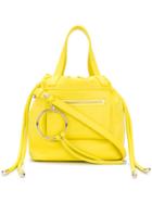 Versace Embossed Logo Mini Bag - Yellow & Orange