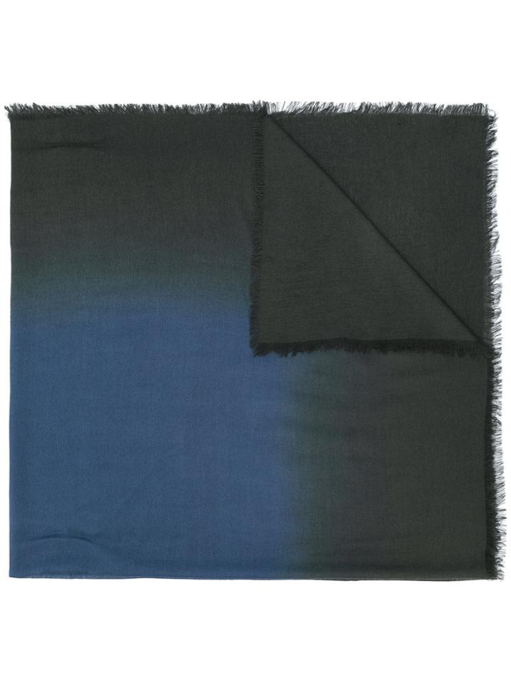 Bottega Veneta Ombré Scarf - Blue