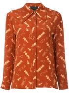 Karen Walker Silent Move Shirt - Red