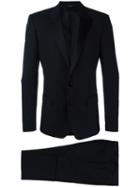Dolce & Gabbana Formal Suit, Men's, Size: 46, Black, Virgin Wool/silk/polyester/acetate